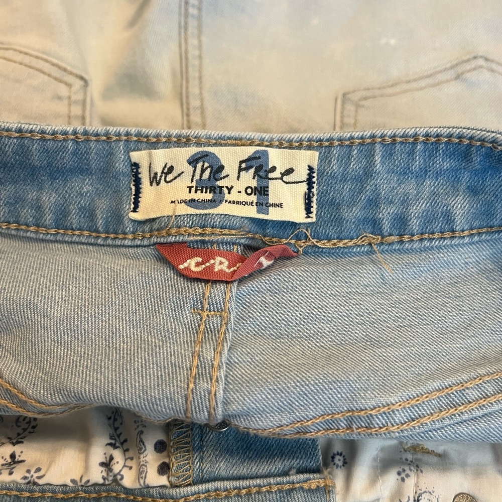 NWOT We The Free Baggy Tomboy Shorts - Picture 5 of 10
